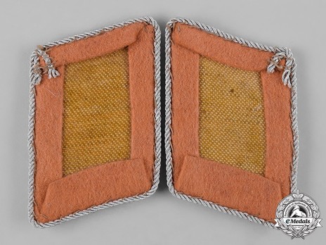 Luftwaffe Signals/Communication Oberleutnant Collar Tabs Reverse