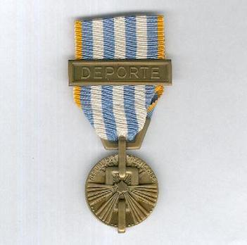 Bronze Medal (for Deportees, stamped "MAB") Obverse