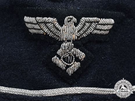 TeNo 1936 Pattern Officer Field Cap Eagle Detail