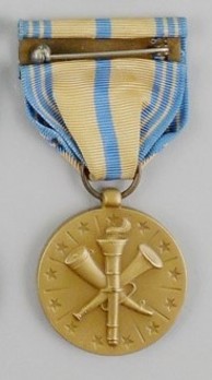 Bronze Medal (for Naval Reserve) Reverse