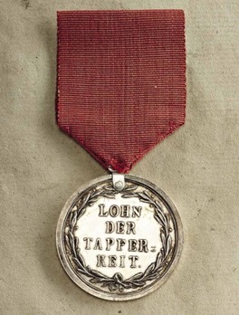 Military Merit Medal in Silver Reverse