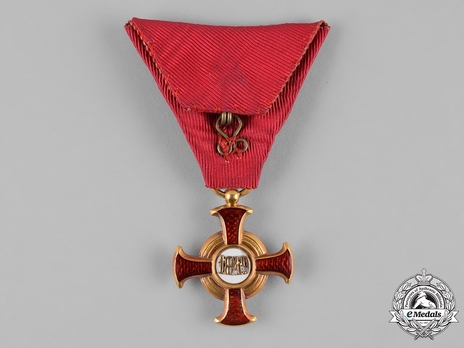 Merit Cross "1849", Type II, II Class Cross Reverse