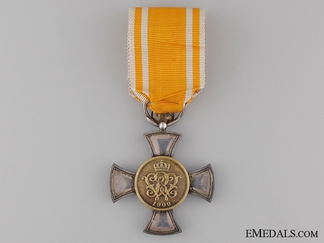 General Honour Medal, Type IV, Cross (with commemorative number "50", in silver gilt) Obverse