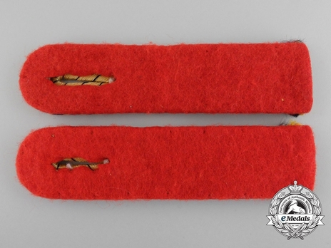 Reichsbahn 1935 Pattern Extrabudgetary Pay Group 11 Shoulder Boards Reverse