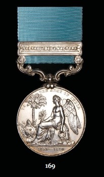 Army of India Medal (with "SEETABULDEE AND NAGPORE" clasp)