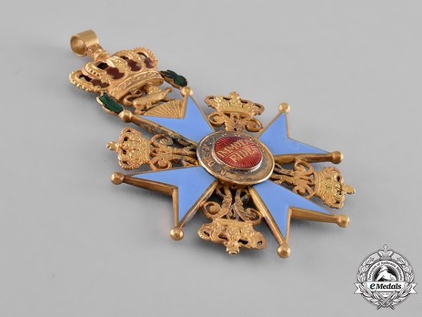 Dukely Order of Henry the Lion, Grand Cross (in gold) Reverse