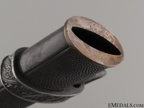 Luftwaffe Paul Weyersberg-made 2nd pattern Dagger Scabbard Throat Detail