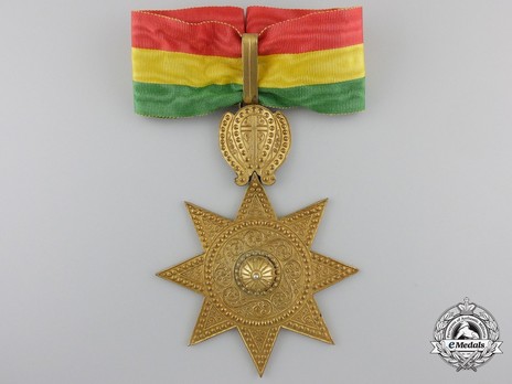 Order of the Star of Ethiopia, Commander Obverse