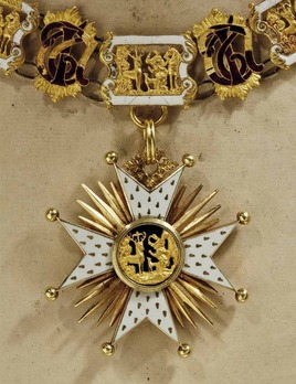 Order of St. Hubert, Collar Cross Obverse