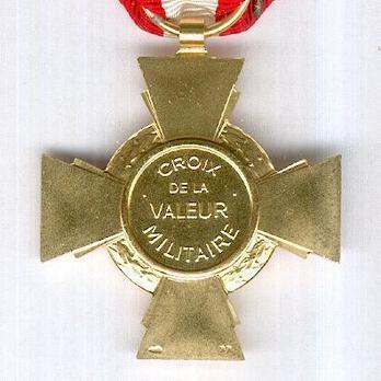 Bronze Cross (Bronze gilt) Reverse