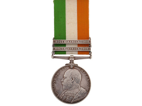 King's South Africa Medal (No clasp) Obverse