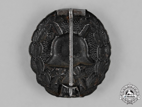 Wound Badge, in Black (in bronze) Reverse
