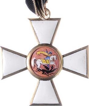 Order of Saint George, III Class Badge (in gold, Napolenic) 
