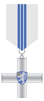 Police Service Cross, II Class (for 20 Years) Obverse