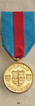 Fire Fighter Merit Medal, 1928 Obverse