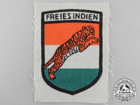 German Army Free Indian Legion Sleeve Insignia Obverse