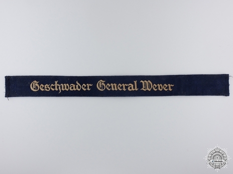 Luftwaffe Geschwader General Wever Cuff Title (NCO/EM version) Obverse