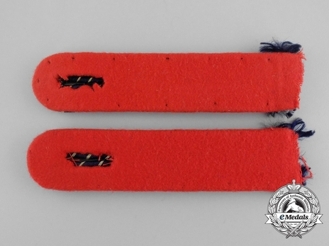 Reichsbahn 1935 Pattern Pay Groups 17&17a Shoulder Boards Reverse