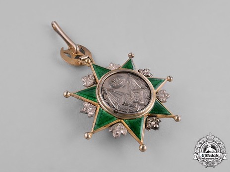 Order of Osmania, Civil Division, I Class Reverse