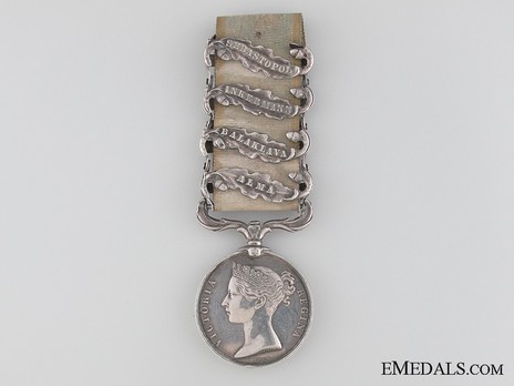 Silver Medal (with 4 clasps) Obverse
