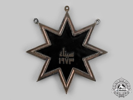 Order of the Sinai Star, II Class Reverse