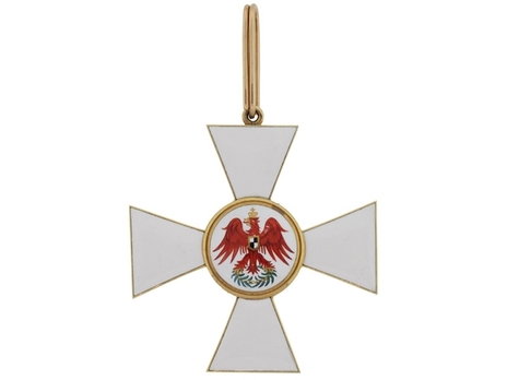 Order of the Red Eagle, Type V, Civil Division, I Class Cross (in gold) Obverse