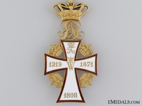 Order of Dannebrog, Grand Cross (Christian X) Reverse
