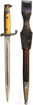 Diplomatic Corps Dress Bayonet Reverse with Scabbard