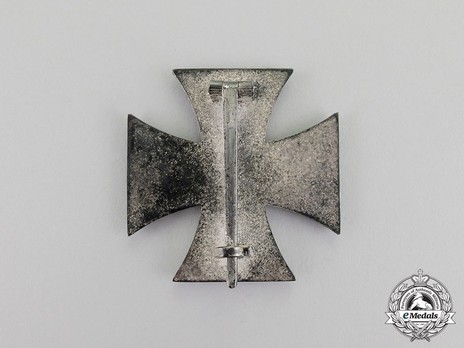 Iron Cross I Class, by C. F. Zimmermann (L/52) Reverse