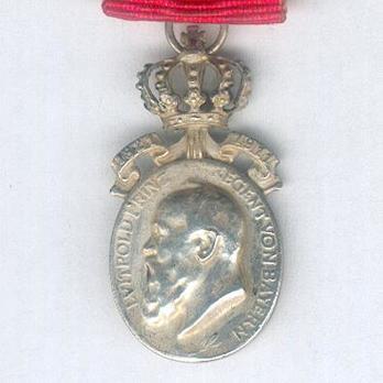 Prince Regent Luitpold Medal, Silver Medal Obverse