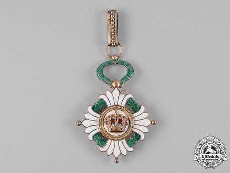 Order of the Yugoslav Crown, Commander's Cross Obverse