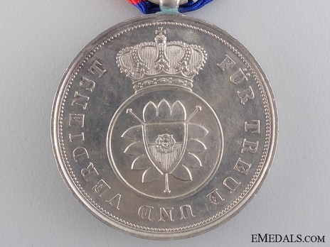 Merit Medal in Silver, Type II Reverse