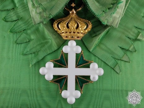 Order of St. Maurice and St. Lazarus, Grand Cross (in silver-gilt) Obverse