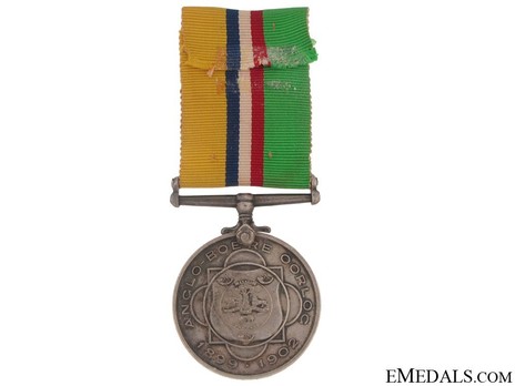 Anglo-Boere Oorlog Medal Reverse