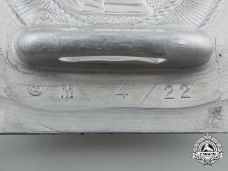 HJ Officer Belt Buckle Type II (by Christian Theodor Dicke) Detail