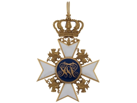Civil Division, Commander Cross (in silver gilt) Reverse
