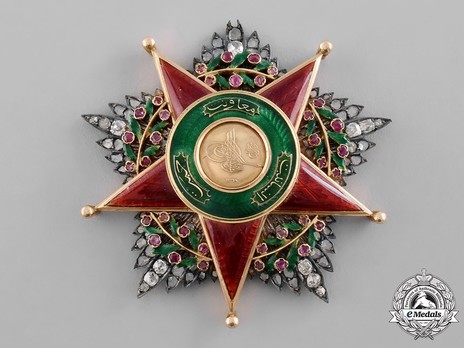 Order of Nishani-Shefkat, I Class Breast Star Obverse