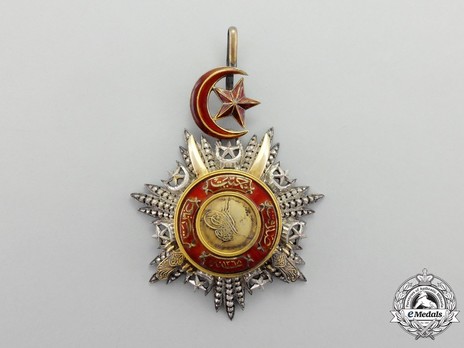 Order of Medjidjie, Military Division, I Class Obverse