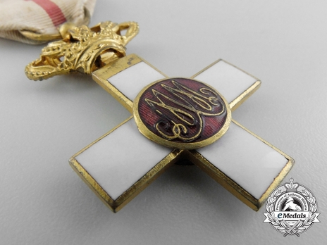1st Class Cross (white distinction) (silver gilt) Reverse