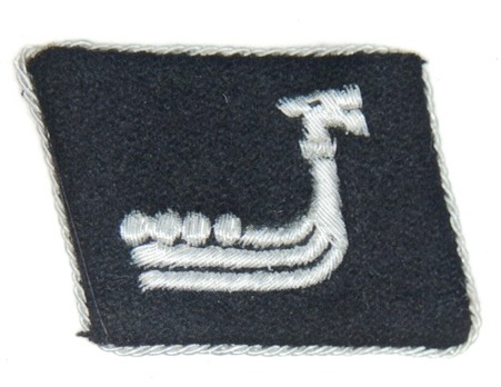 Waffen-SS 'Wiking' Division Officer Collar Tab Obverse