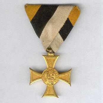 Long Service Cross, Type II, II Class, for 10 Years Obverse