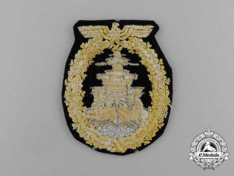High Seas Fleet Badge, in Cloth Reverse