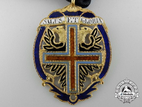 Order of the Starry Cross, Decoration (c. 1780) Reverse