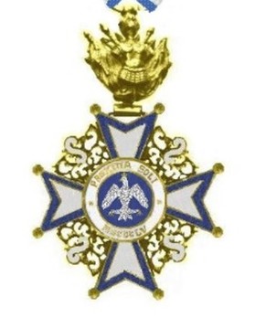 Order of the Eagle of Este, Military Division, Commander Obverse