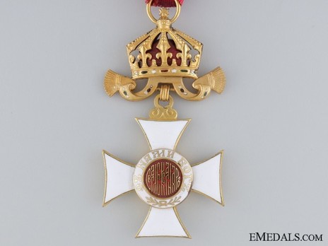 Order of St. Alexander, Type II, IV Class Officer Obverse