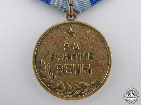 Capture of Vienna Medal, in Brass