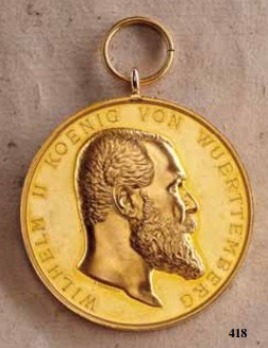 Medal for the Arts and Sciences, Type IV, Large (in gold) Obverse