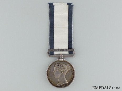 Silver Medal (with "ST DOMINGO" clasp) Obverse