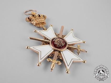 Order of Berthold I, Grand Cross with Swords (in gold) Obverse