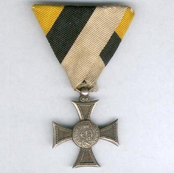 Long Service Cross, Type I, I Class, for 10 Years Obverse
